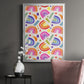 Love Loudly Collection E - Modern Framed Canvas Print