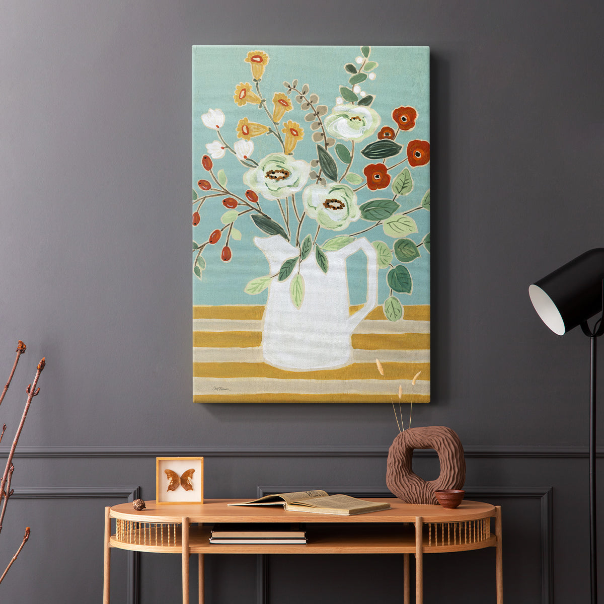 Joyful Blossoms II - Canvas Art Print
