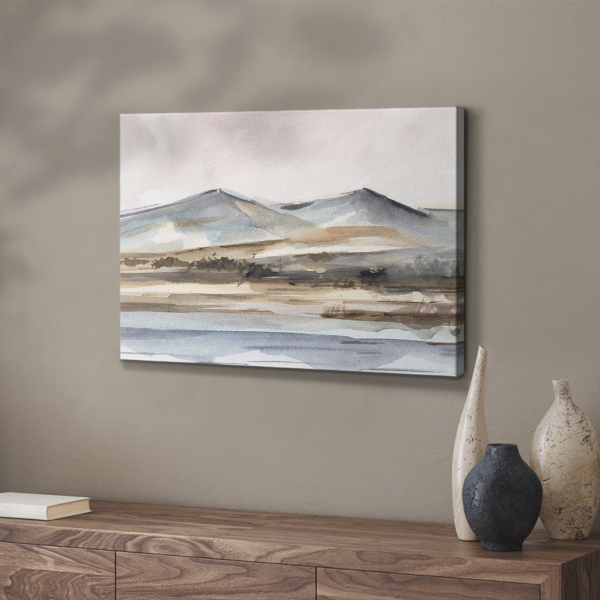 Autumn Mountain Valley II - Canvas Art Print