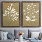 Honey Botanical I   - Premium Framed Canvas 2 Piece Set - Ready to Hang