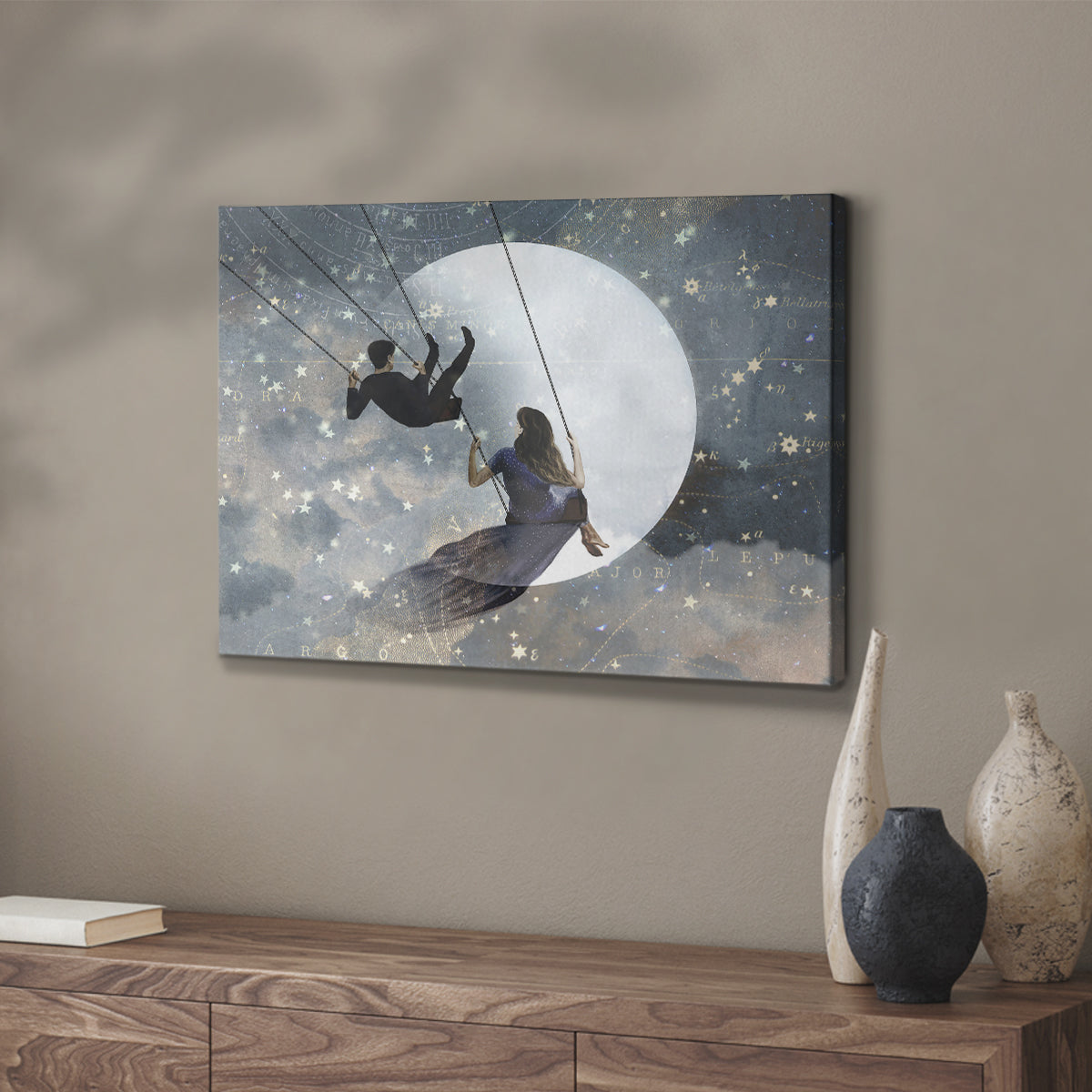 Celestial Love II - Canvas Art Print