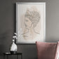 Greek Busts VI - Modern Framed Canvas Print