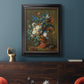 Flowers in an Urn - Ornate Framed Canvas Print