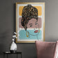 Head Wrap I - Modern Framed Canvas Print