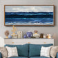 Beach Summer Surf - Floater Framed Canvas Print