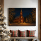 Warm Lantern Serenade of Evergreen - Canvas Art Print