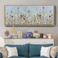 Meadow Spring Blooms - Floater Framed Canvas Print