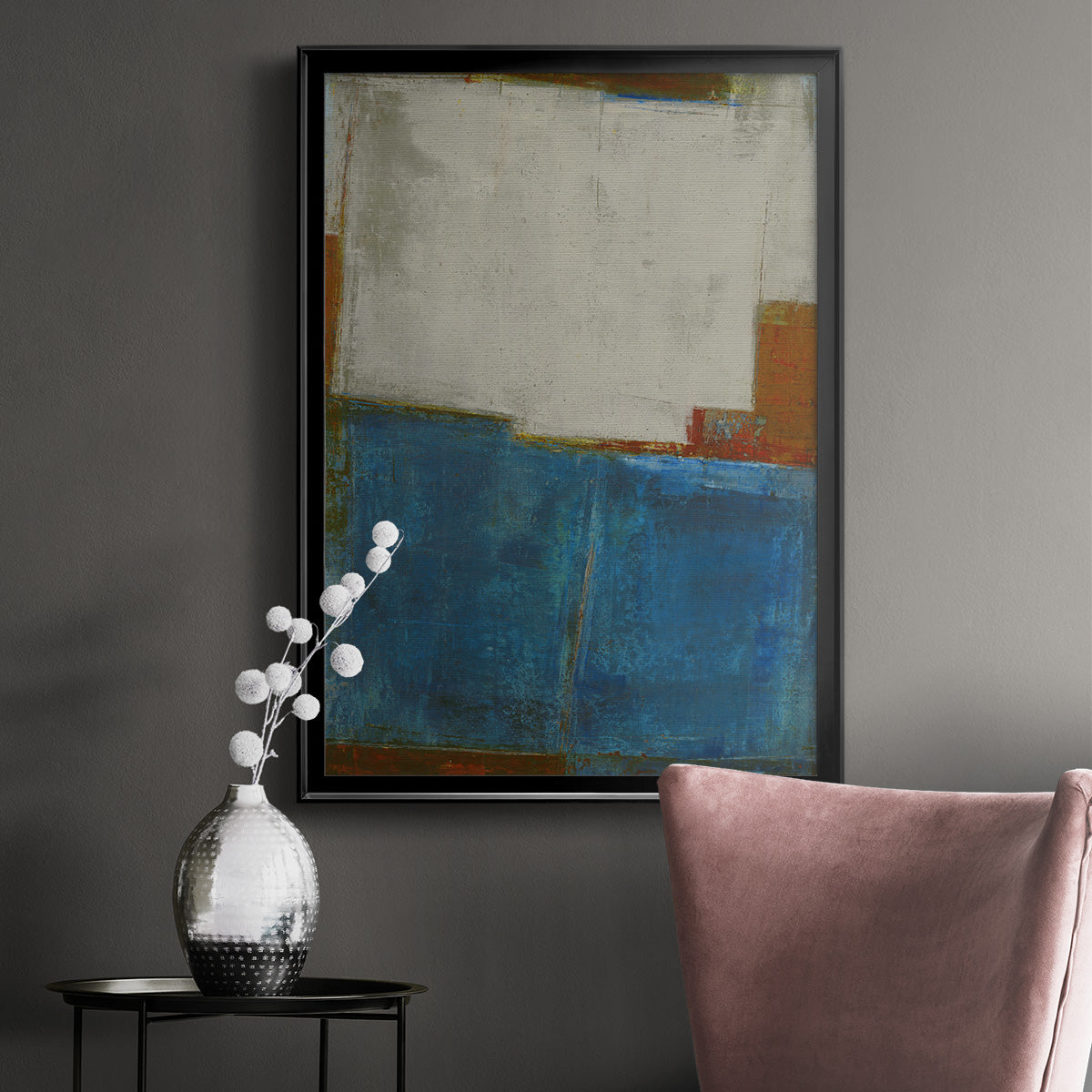 Steady Moves - Modern Framed Canvas Print