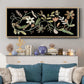 Pressed Flowers I - Floater Framed Canvas Print