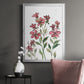 Watercolor Floral Stems II - Modern Framed Canvas Print