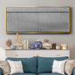 Found Textures I - Floater Framed Canvas Print