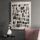 Chalk and Flint IV - Modern Framed Canvas Print