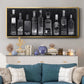 Bar Cart - Floater Framed Canvas Print