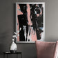 Black & Blush I - Modern Framed Canvas Print