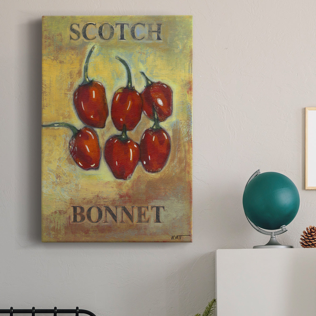 Scotch Bonnet Premium Gallery Wrapped Canvas - Ready to Hang