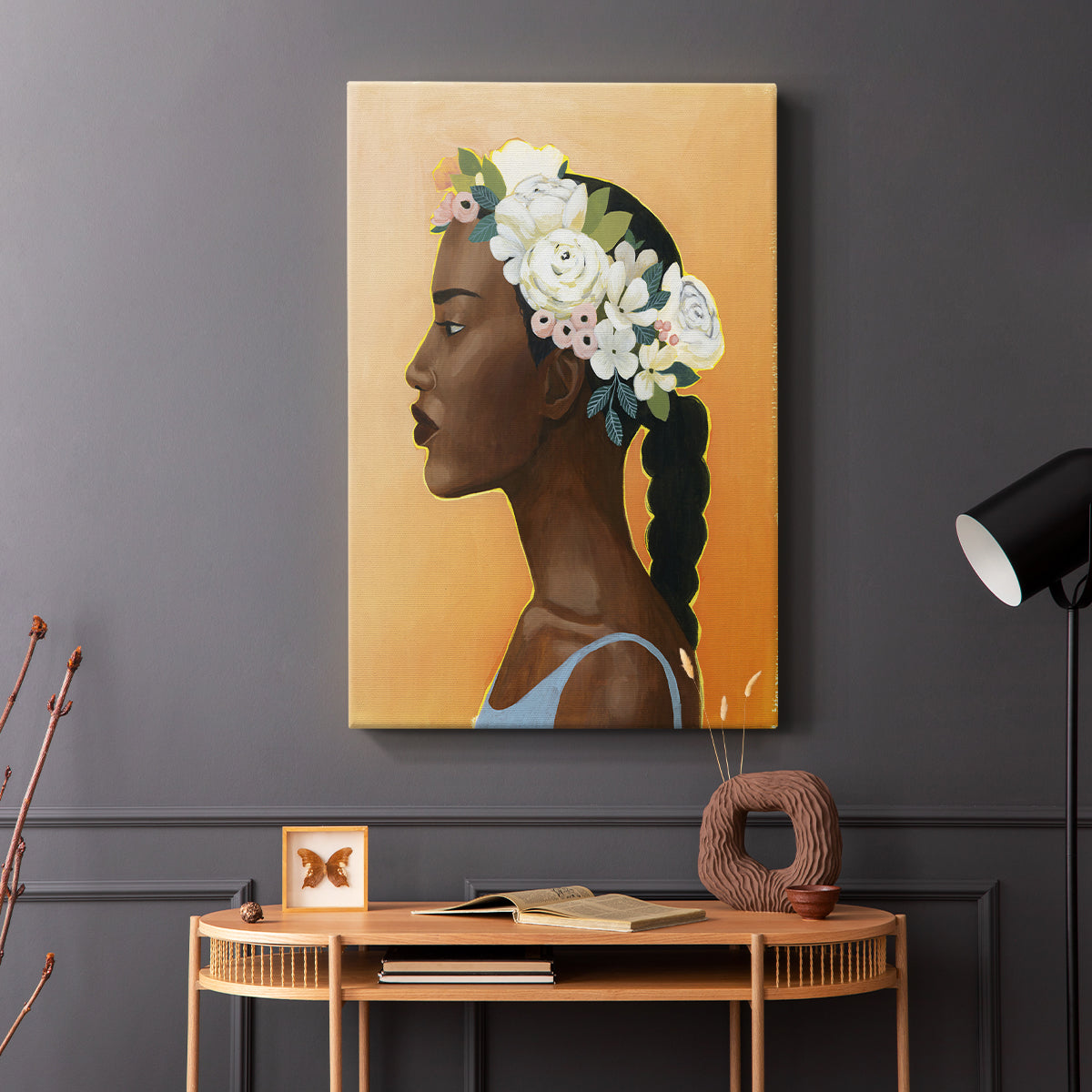 Modern Laurel II - Canvas Art Print