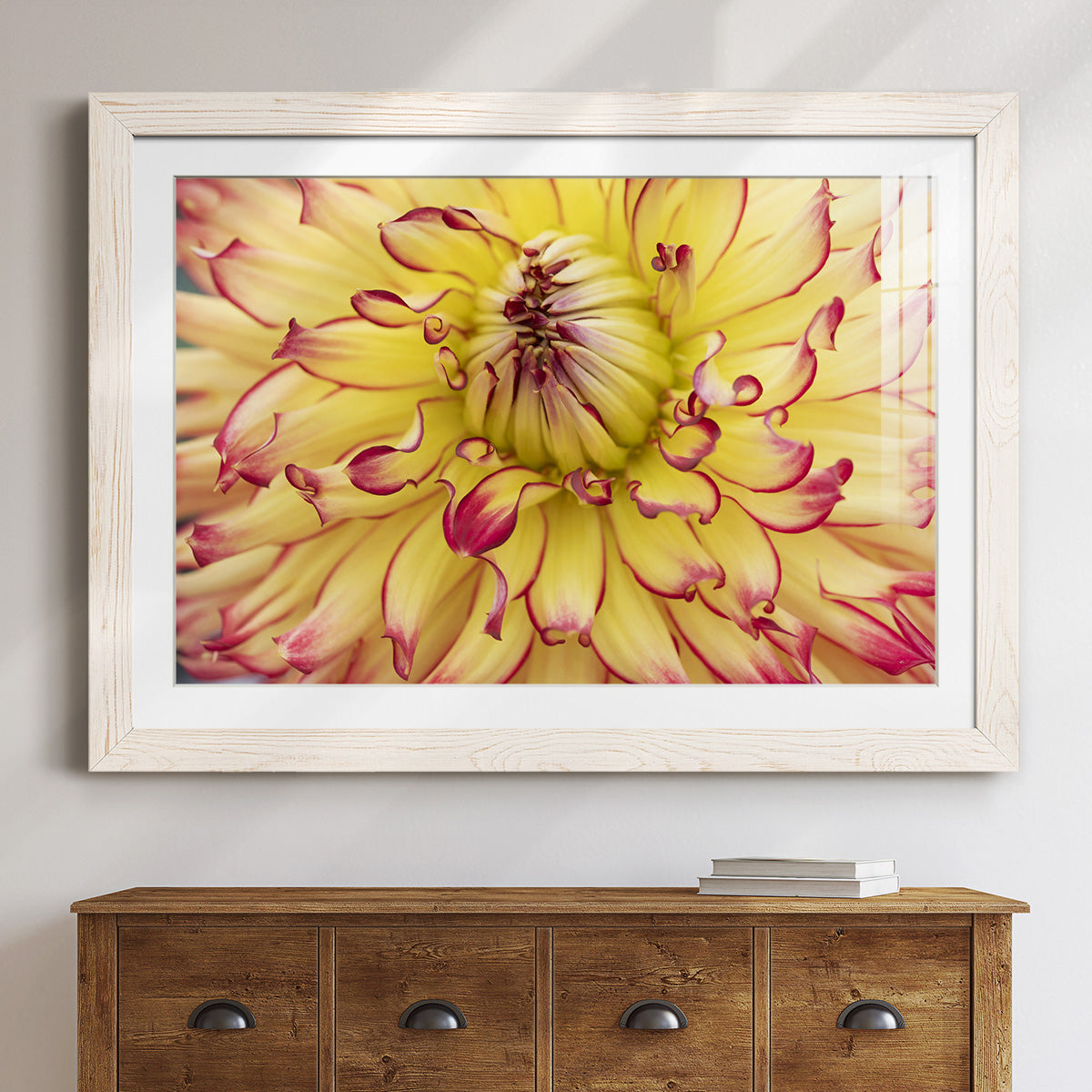 Blooms II - Barnwood Framed Art Print