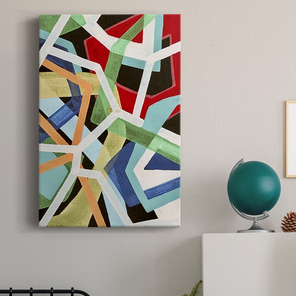 Magnetic Color I - Canvas Art Print