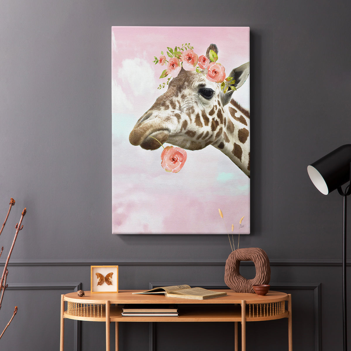 Floral Fun II - Canvas Art Print