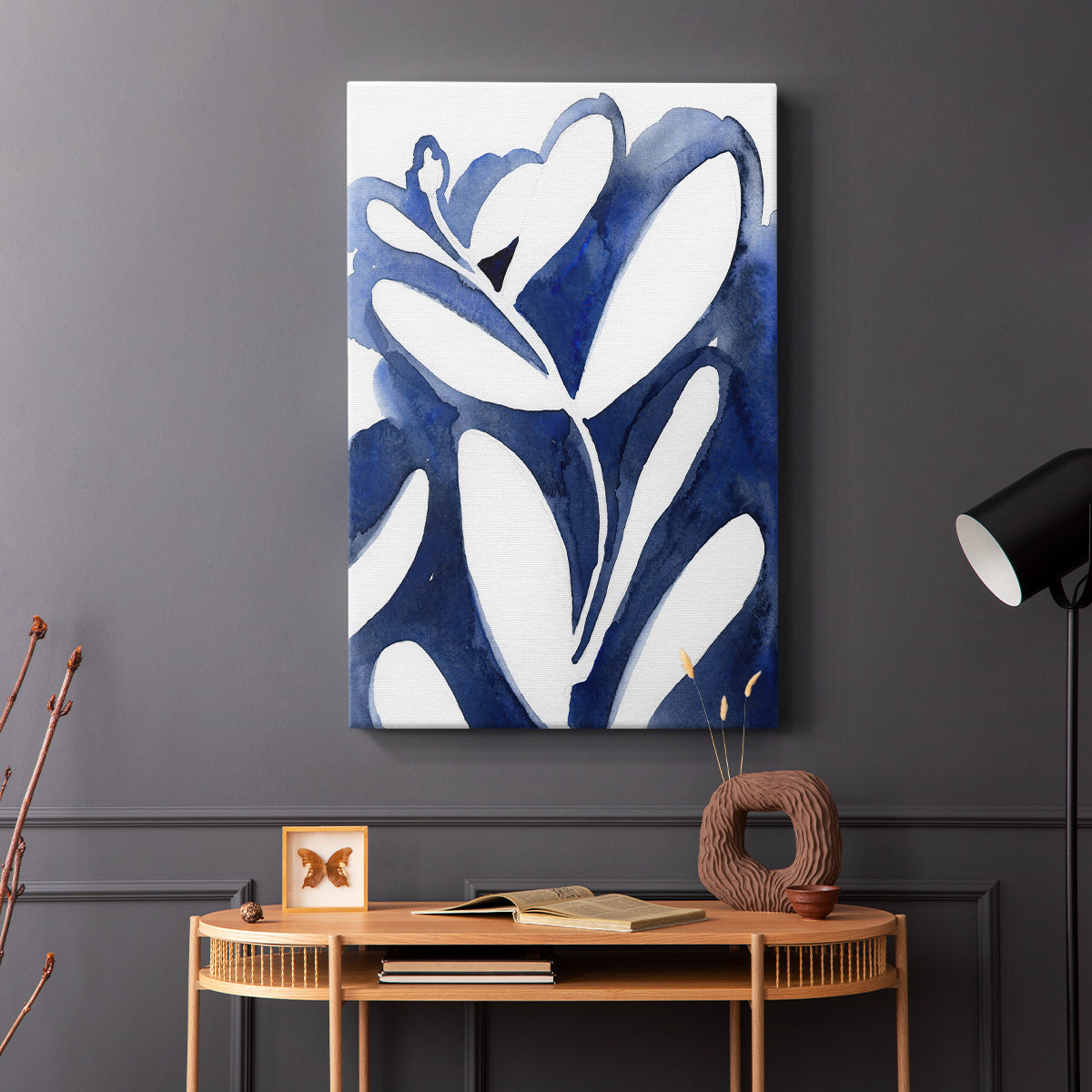 Blue Eucalyptus I - Canvas Art Print