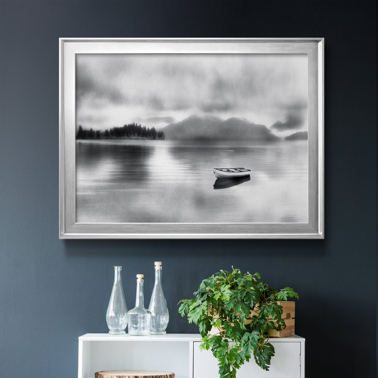 Mystic Moment - Modern Framed Canvas Print