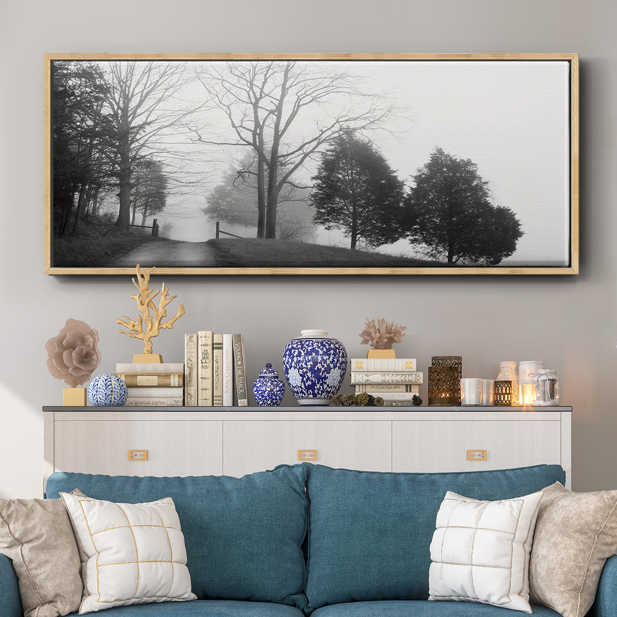 Tennessee Morning - Floater Framed Canvas Print