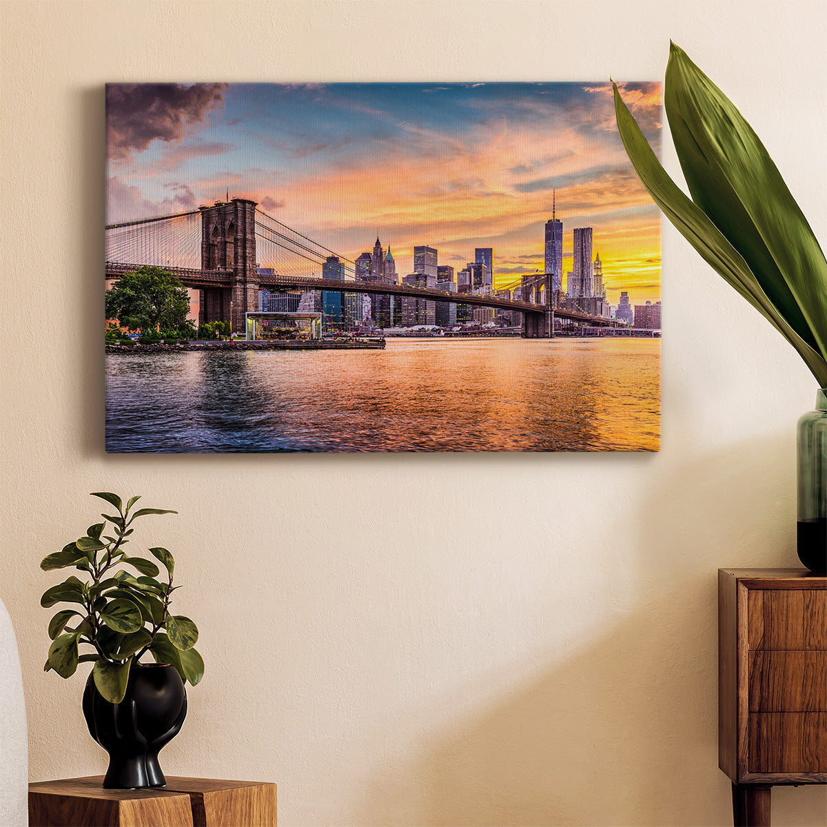 New York City Skyline - Canvas Art Print