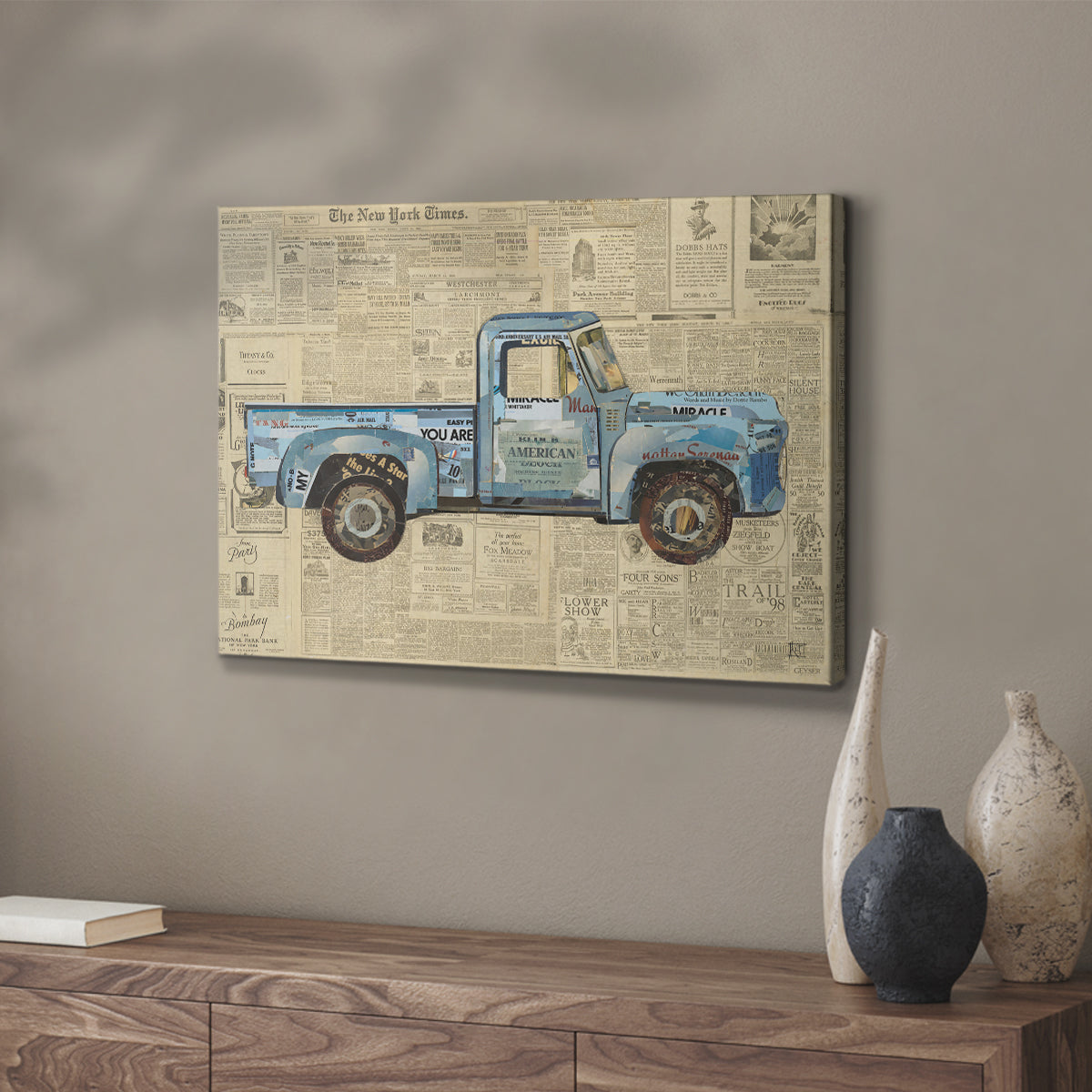 George's '53 Ford - Canvas Art Print