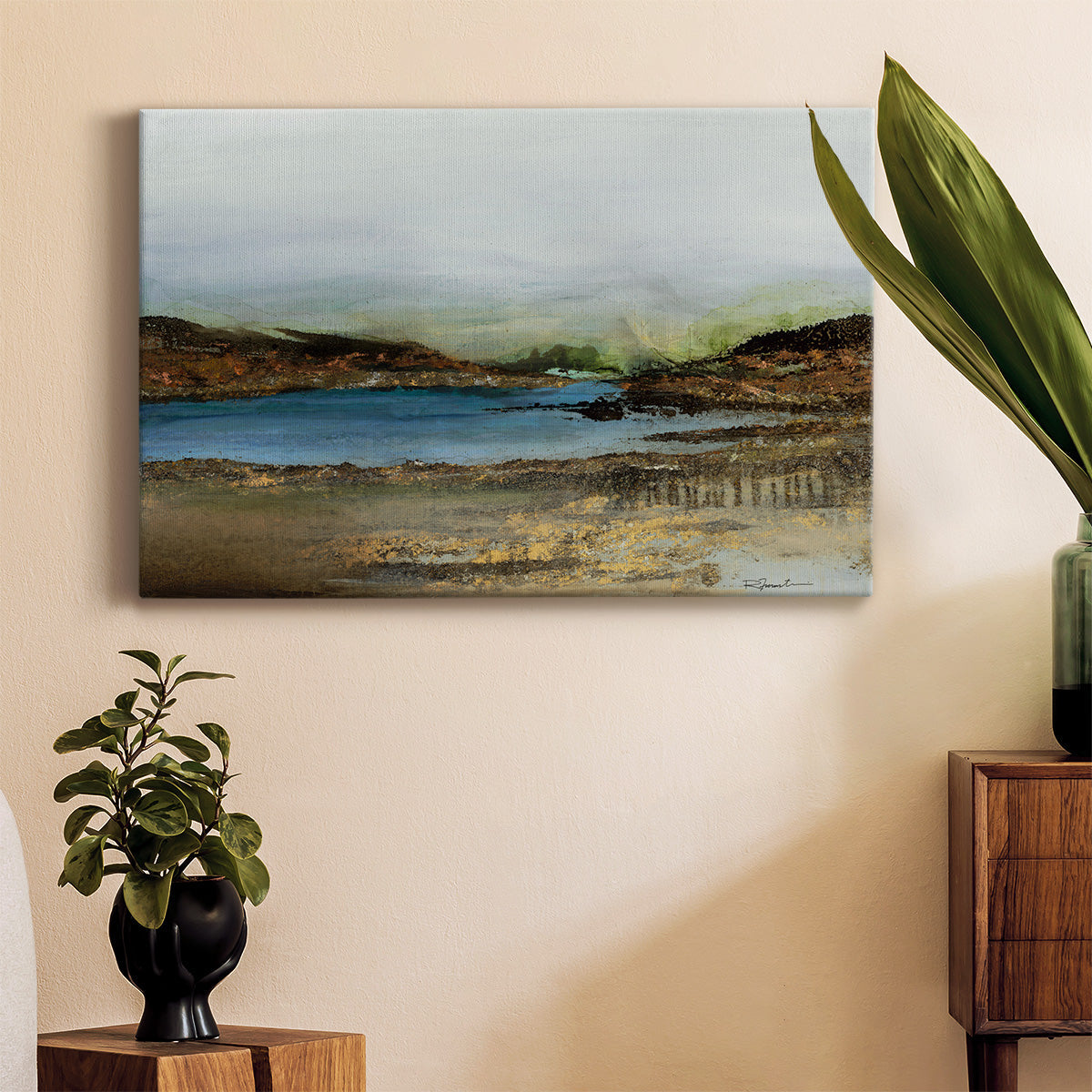 Lakeside Premium Gallery Wrapped Canvas - Ready to Hang