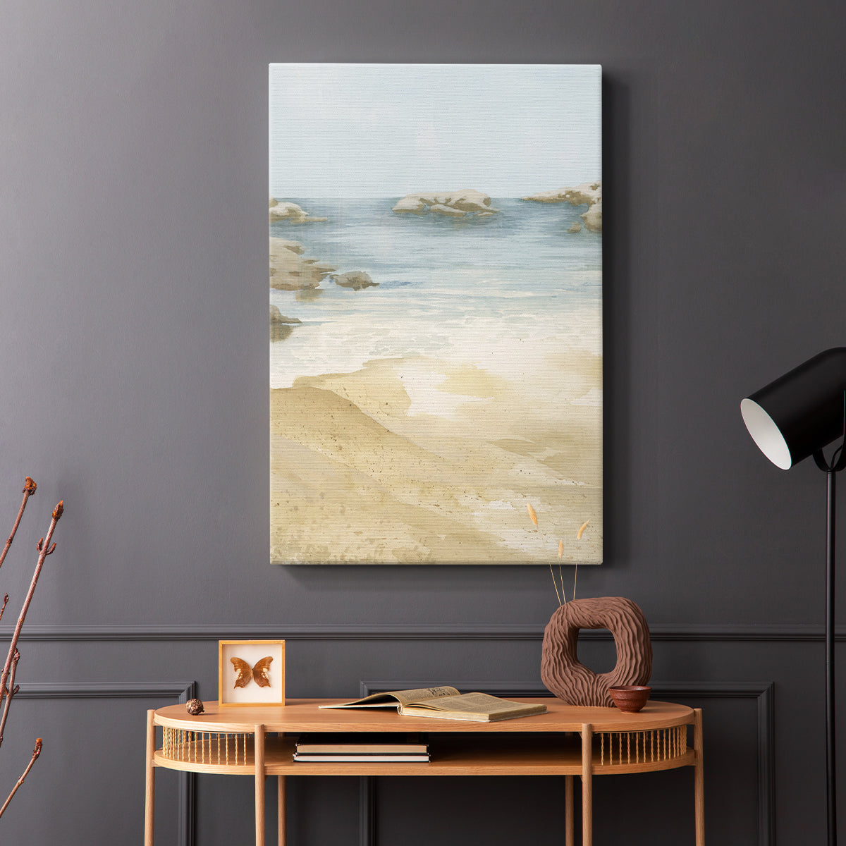 Tranquil Beach I - Canvas Art Print