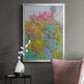 Rise and Bloom - Modern Framed Canvas Print