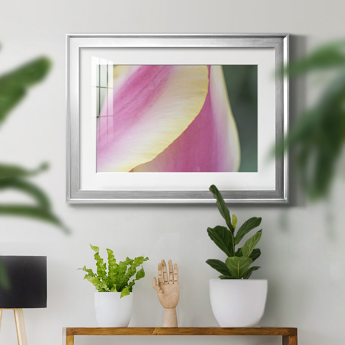 Delicate Premium Framed Print - Ready to Hang