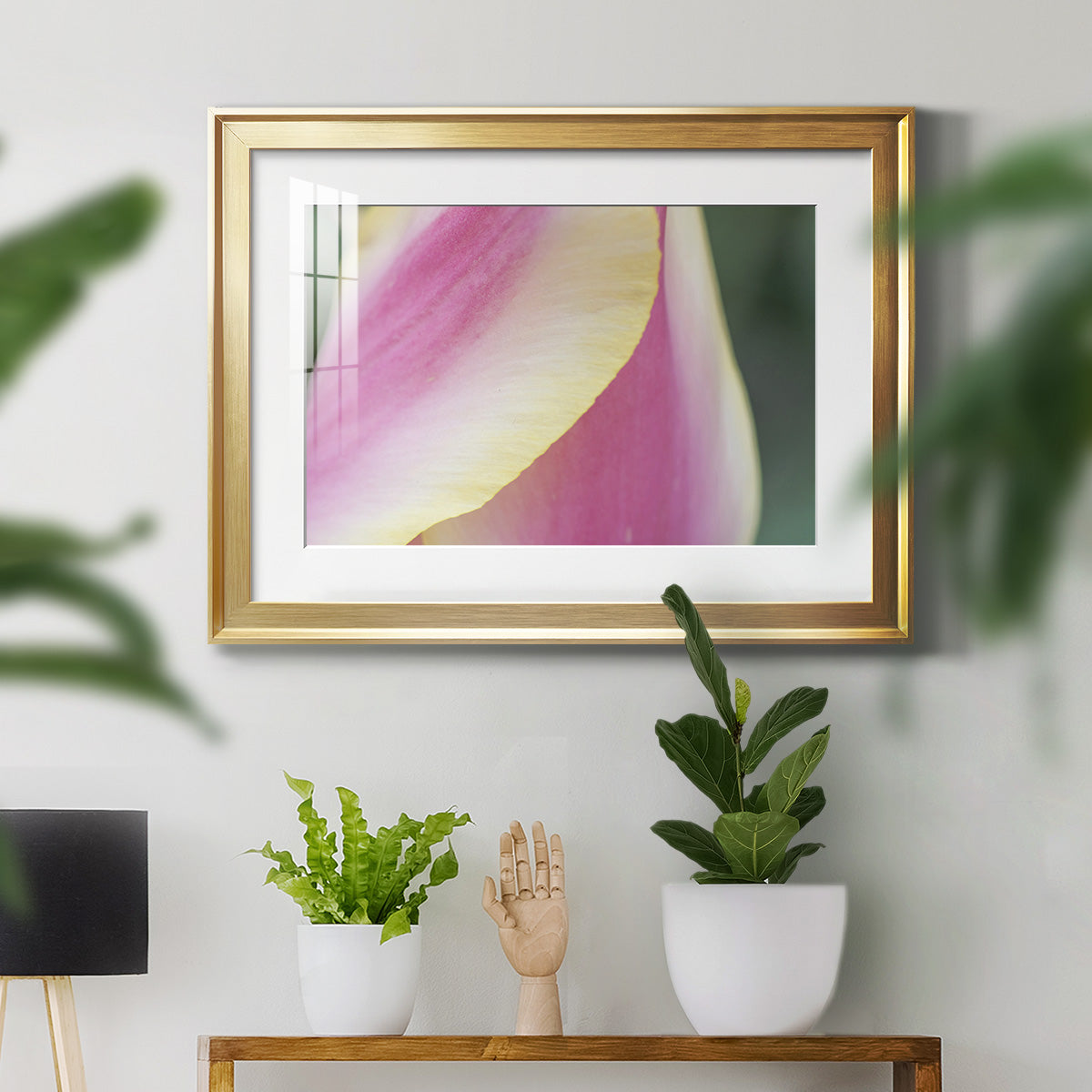 Delicate Premium Framed Print - Ready to Hang