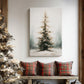 Night of Pearled Fir - Canvas Art Print