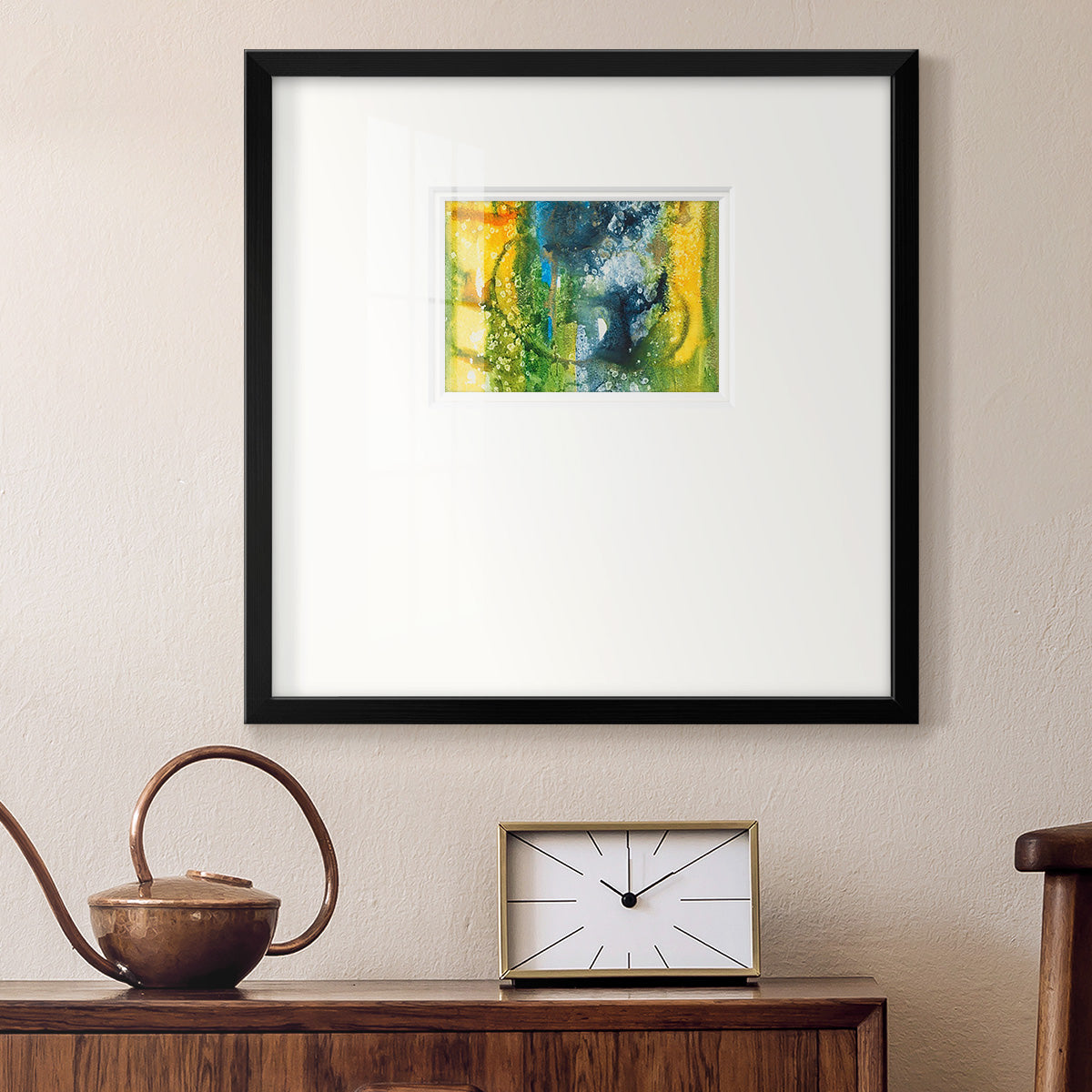 Aquatic Energy III Premium Framed Print Double Matboard