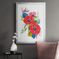 Brilliant Poppies II - Modern Framed Canvas Print