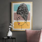 Head Wrap II - Modern Framed Canvas Print