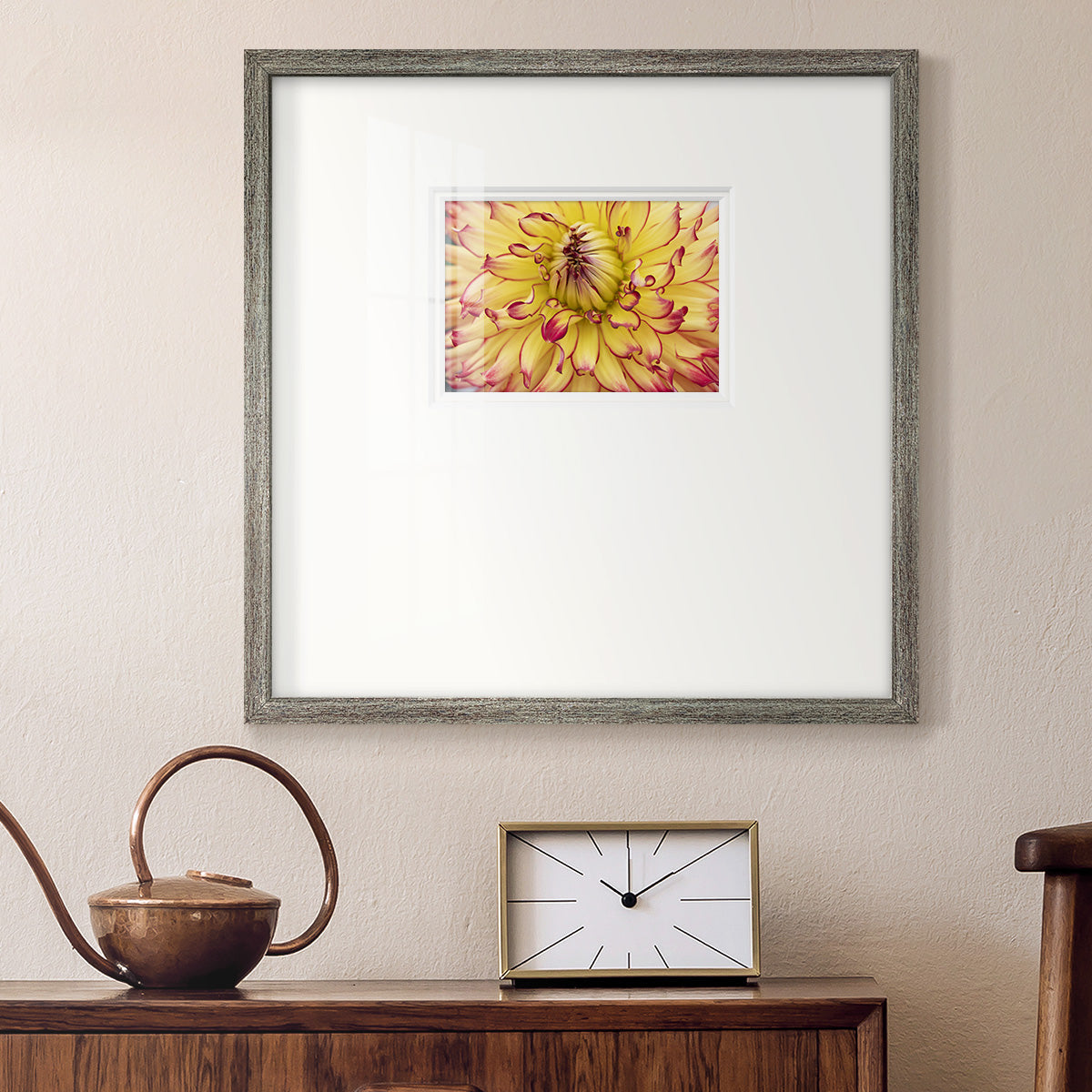 Blooms II- Premium Framed Print Double Matboard