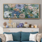 Garden Harmony - Floater Framed Canvas Print