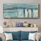 Acqua I - Floater Framed Canvas Print