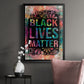 Graffiti Black Lives Matter - Modern Framed Canvas Print
