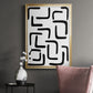 Shuffle III - Modern Framed Canvas Print