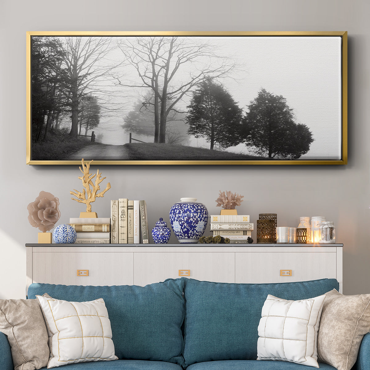 Tennessee Morning - Floater Framed Canvas Print