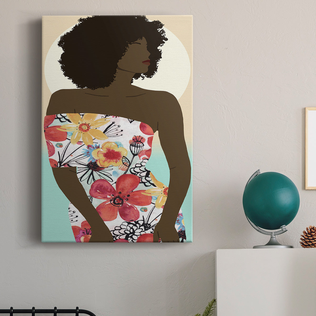 You Go Woman II Premium Gallery Wrapped Canvas - Ready to Hang