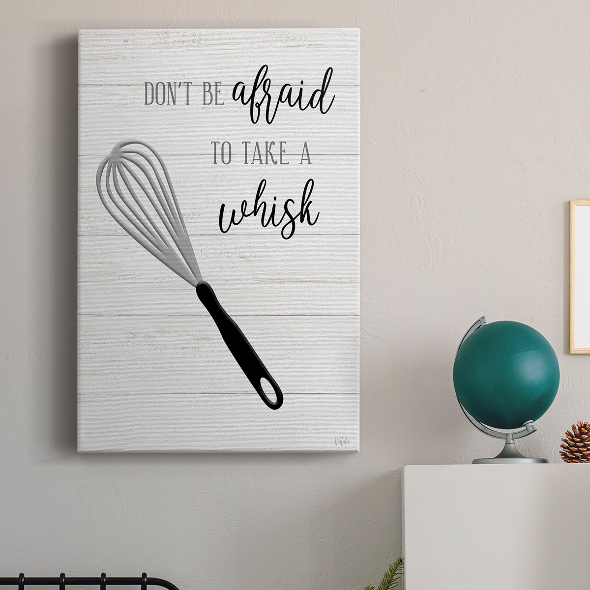 Take A Whisk Premium Gallery Wrapped Canvas - Ready to Hang