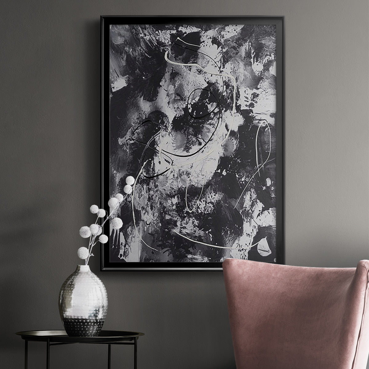 Radical Mix I - Modern Framed Canvas Print