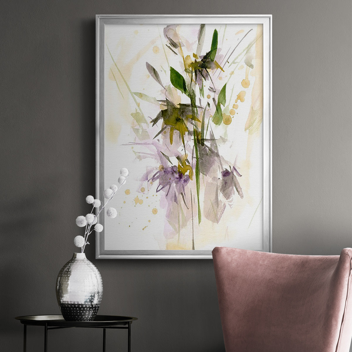 After Rain I - Modern Framed Canvas Print