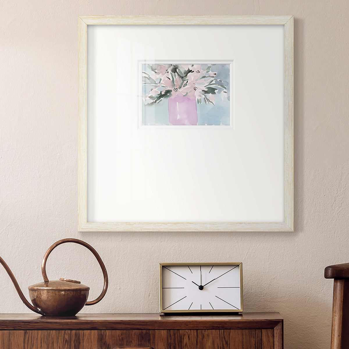 Broken Flowers II Premium Framed Print Double Matboard