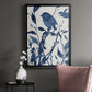 Bluebird Silhouette II - Modern Framed Canvas Print