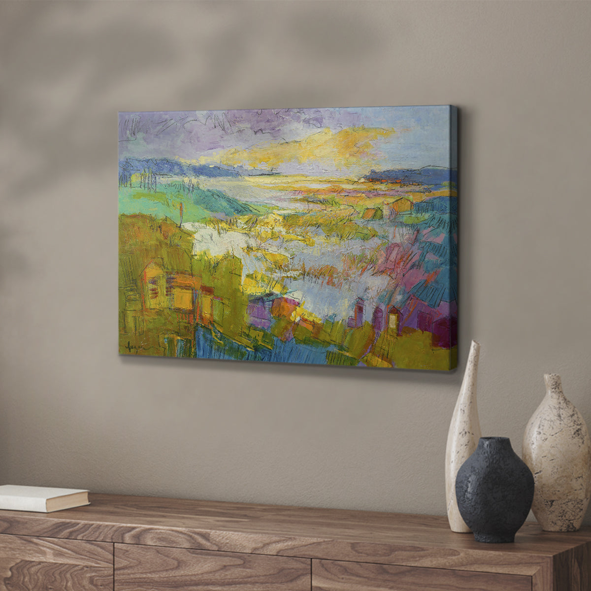 Diamond Girl Dances - Canvas Art Print